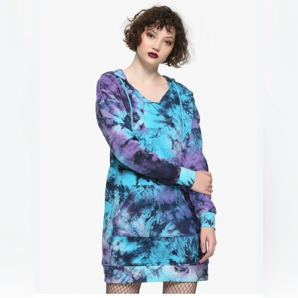 hot topic purple dress Cosmic Aura Purple Rose Maxi Dress